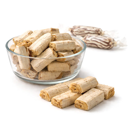 Peanut Butter Bars Candy - 2 Pounds (Approx 120 Pieces), Peanut Butter Candy Bars In Bulk Bag, Individually Wrapped Old Fashioned Treats