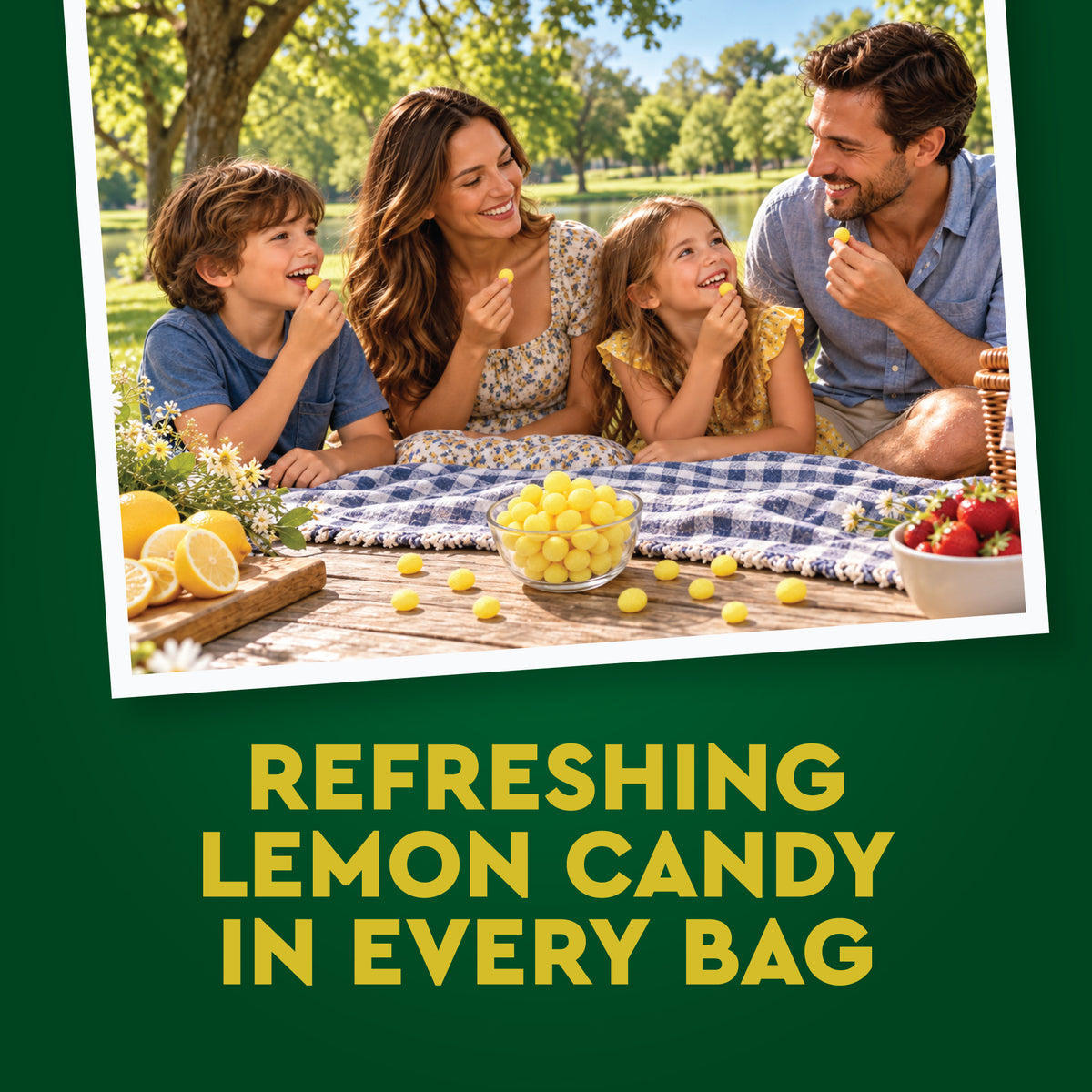 Sanded Lemon Drops Old Fashioned Hard Candy, 2 Pound Bag, Lemon Candy | With A Bright Sweet & Tart Lemon Citrus Flavor And Classic Sugar-Sanded Finish