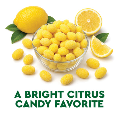 Sanded Lemon Drops Old Fashioned Hard Candy, 2 Pound Bag, Lemon Candy | With A Bright Sweet & Tart Lemon Citrus Flavor And Classic Sugar-Sanded Finish