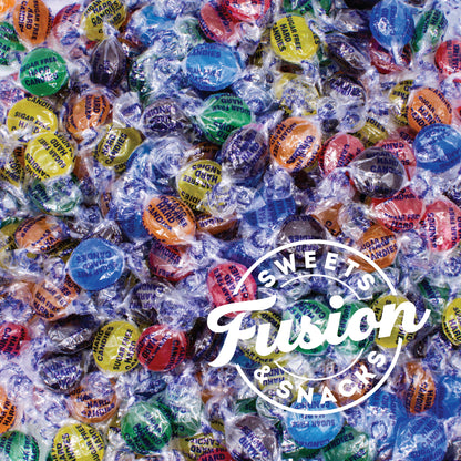 Sugar Free Hard Candy Mix - 1 Pound Bag (Approx. 75 Pieces), Individually Wrapped, Sugar Free Candy Assorted Fruit & Berry Mix Flavors - Lemon, Lime, Cherry, Orange, Blackberry & Raspberry Candies For Office Bowls & Snacking