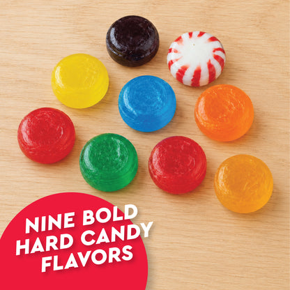 Sugar Free Hard Candy Mega Mix 2 Pound Bag Individually Wrapped 8 Assorted Flavors Office Bowl Candy Mix
