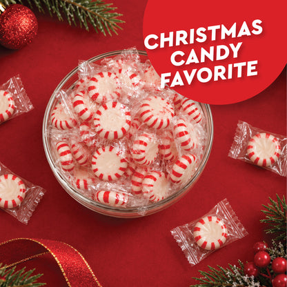 Starlight Peppermint Candy, 1 Pound Bag Mints Individually Wrapped | Timeless Peppermint Candy With A Crisp Cooling Mint Flavor In Every Piece