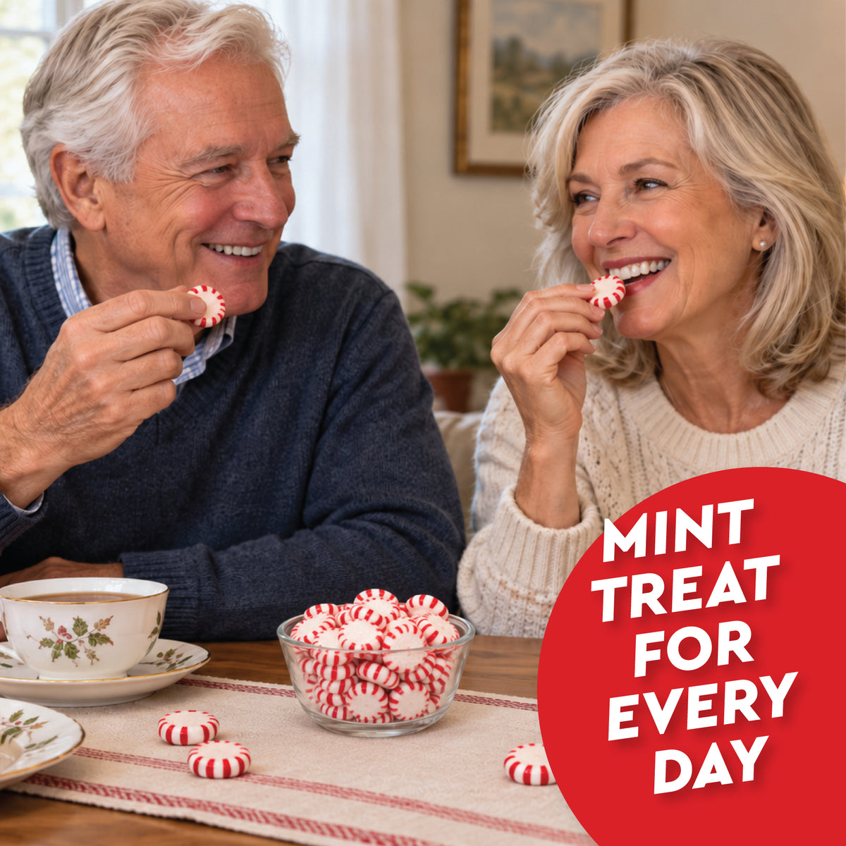 Starlight Peppermint Candy, 1 Pound Bag Mints Individually Wrapped | Timeless Peppermint Candy With A Crisp Cooling Mint Flavor In Every Piece
